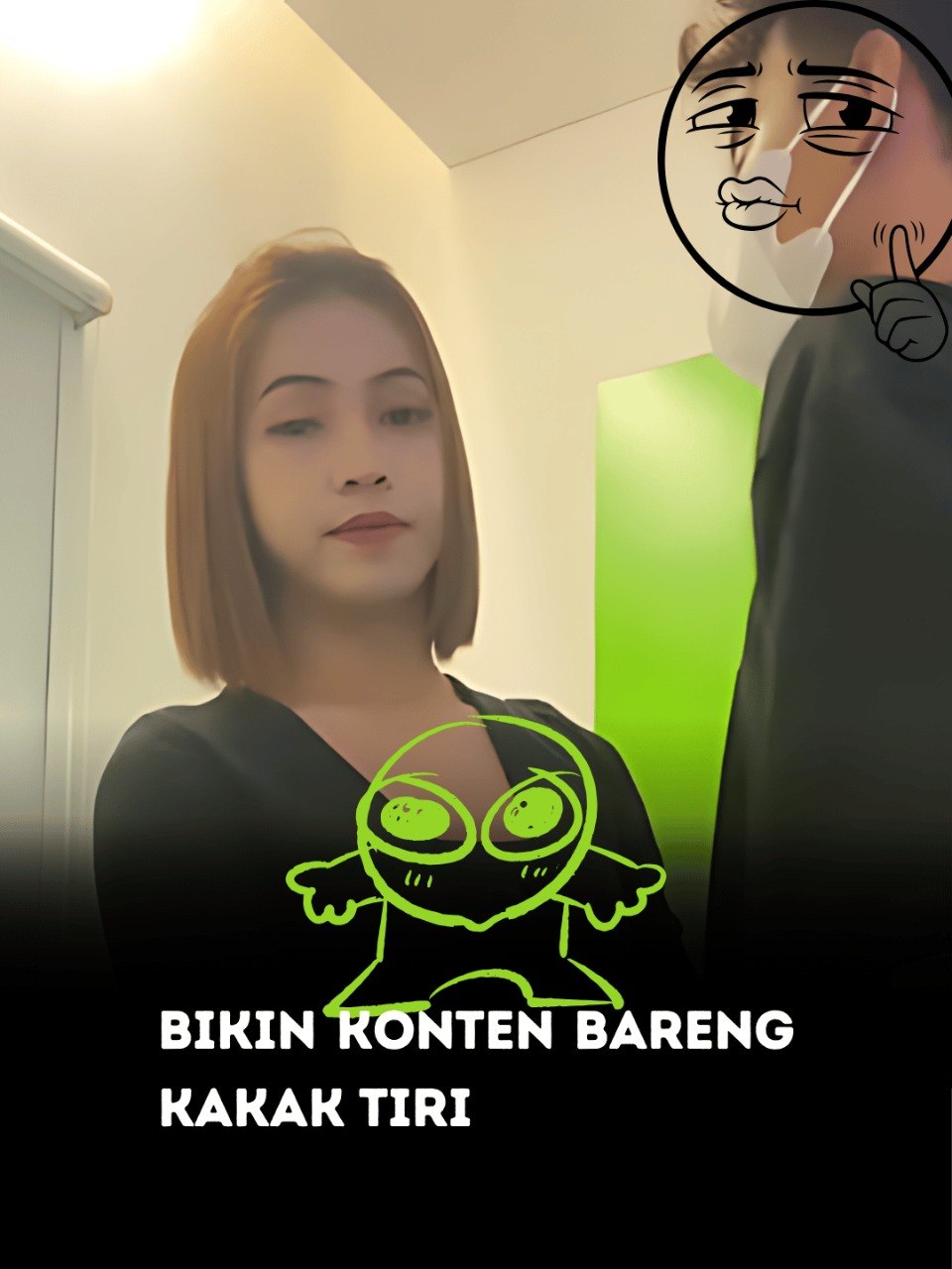 Bikin Konten bareng kakak tiri